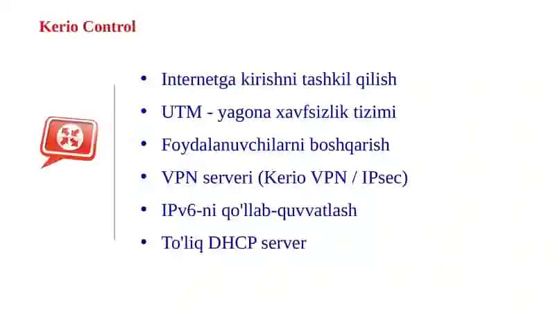 Kerio Control 4
