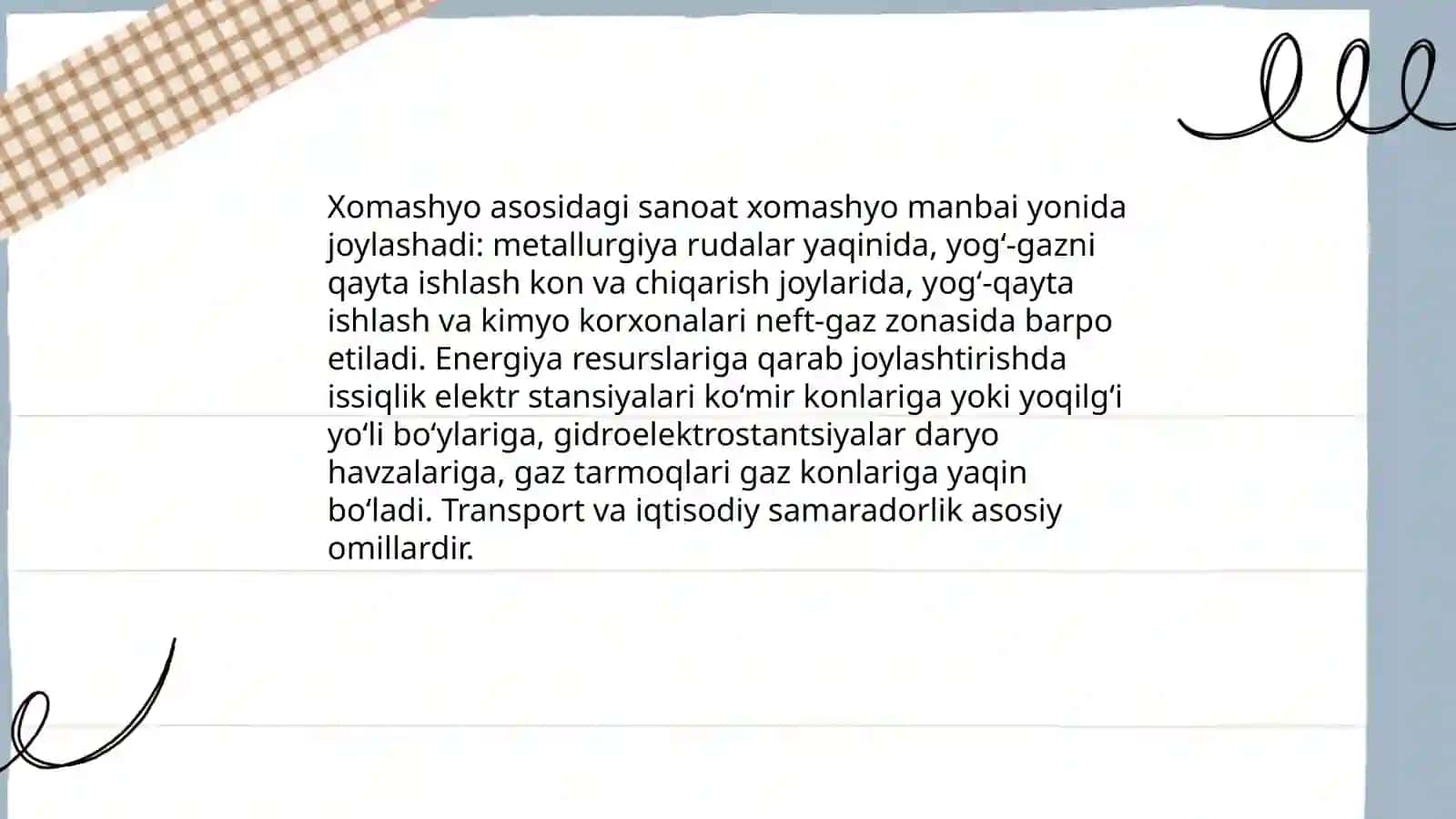 Sanoat tarmoqlarini joylashtirishning nazariy asoslari 4
