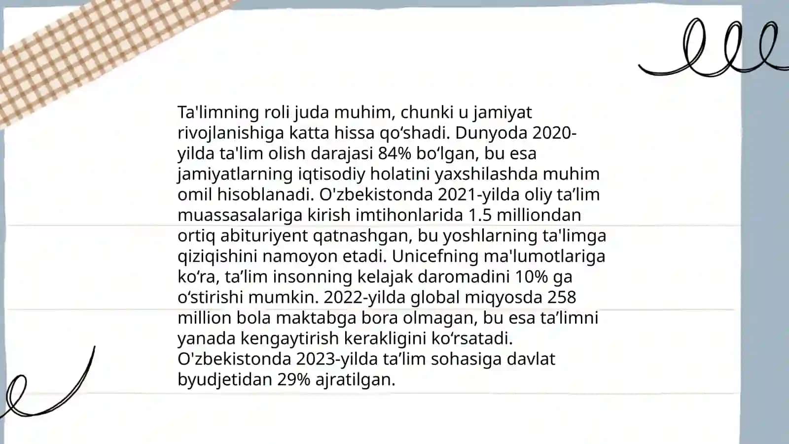 Behbudiyning ʼʼYoshlarga murojaatʼʼ maqolasi 4