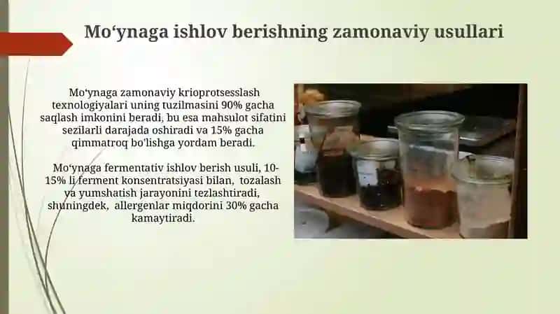 Quritish, tuzlash va mo'ynada saqlash jarayonlari 4