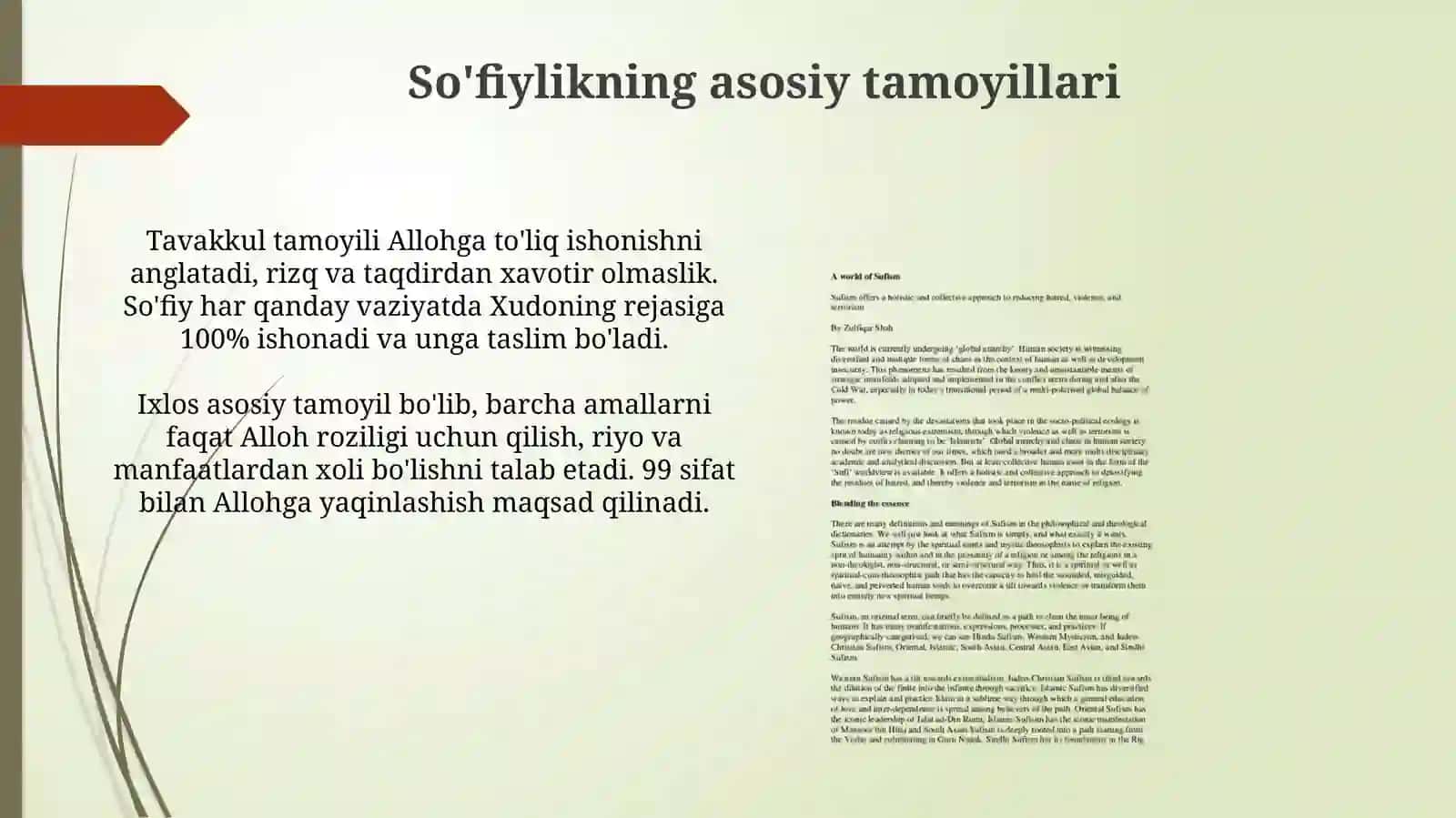 Tasavvuftushunchasivauningmohiyati 4