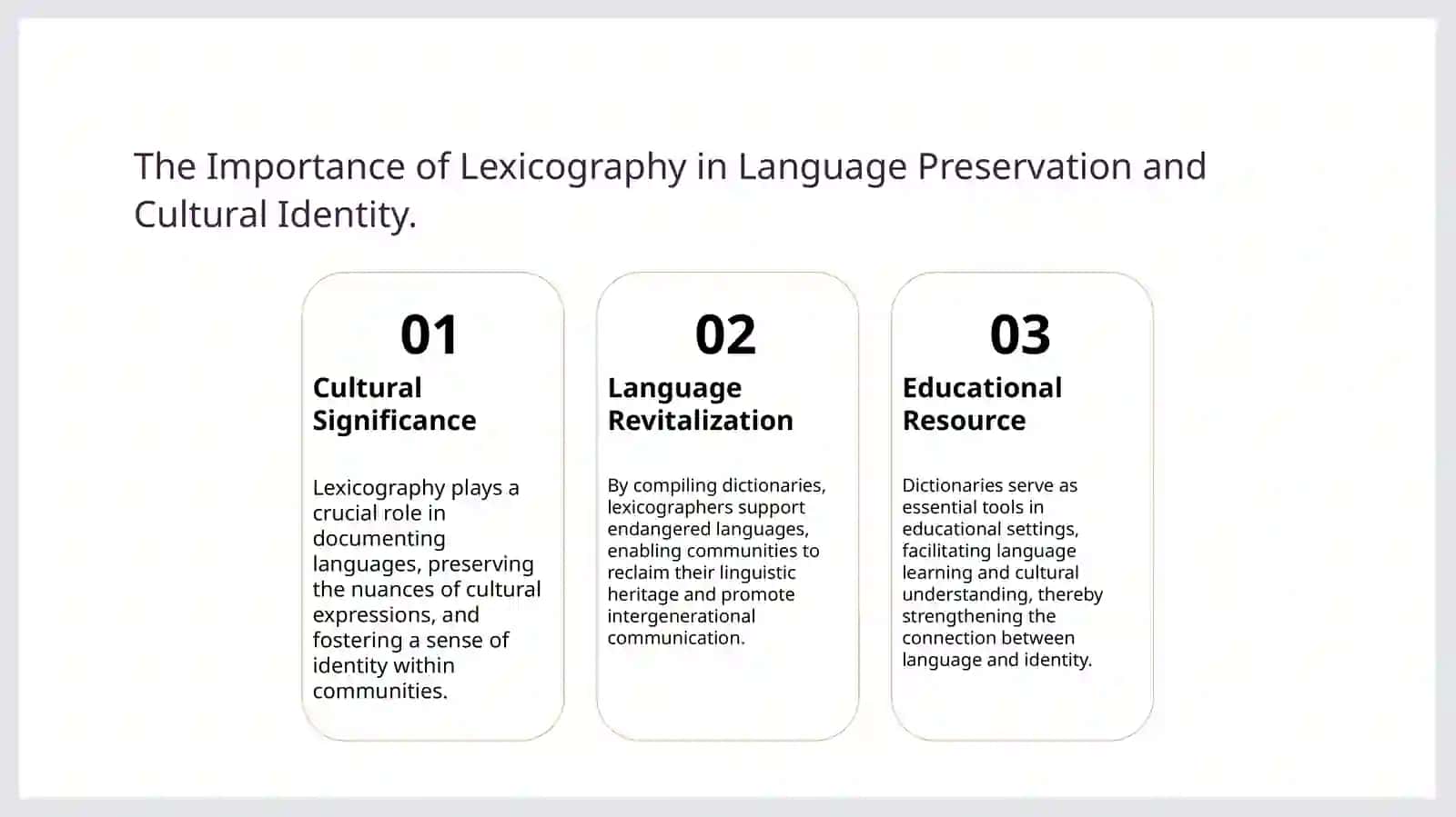 Lexicography the object and tasks of science 4