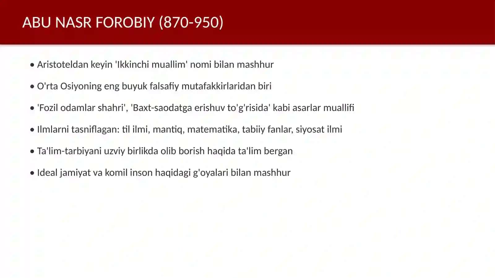 Sharq mutafakkirlarining taʼlim metodlari haqida 4