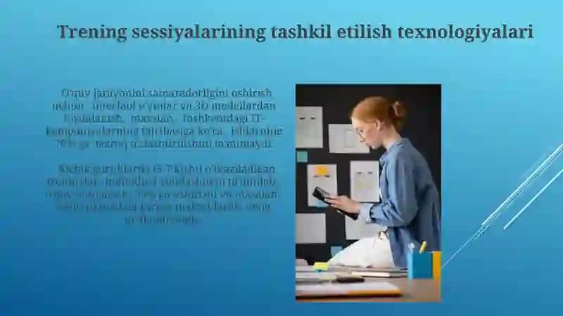 Trening Sessiyalarni Tashkil Qilish Texnologiyalari 4