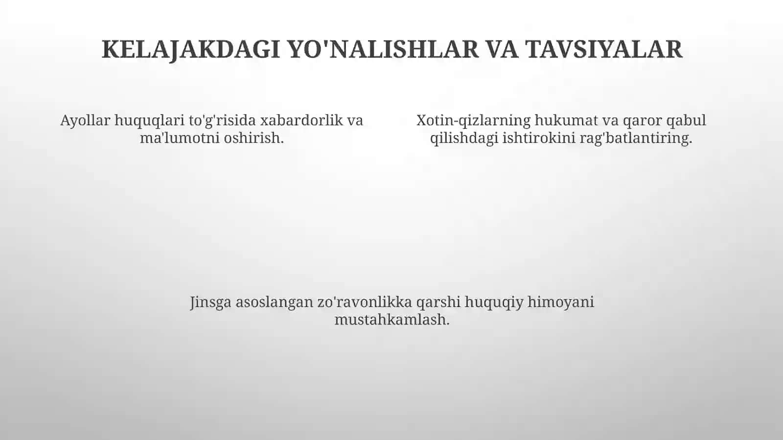Chetnamlakatlar qonunchiligida ayollar huquqlari 4