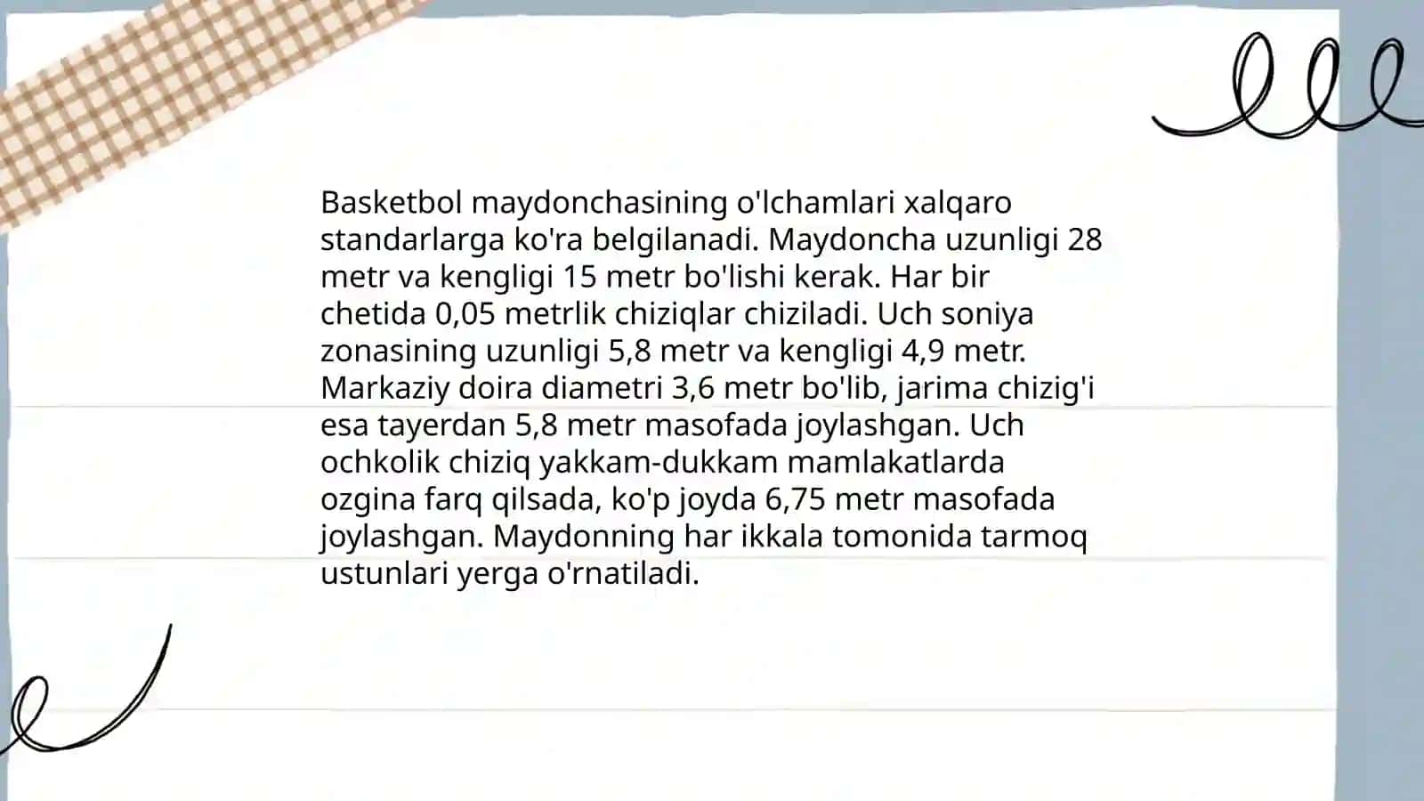 Basketbolda maydoncha chetidan to'p tashlash usullari 4