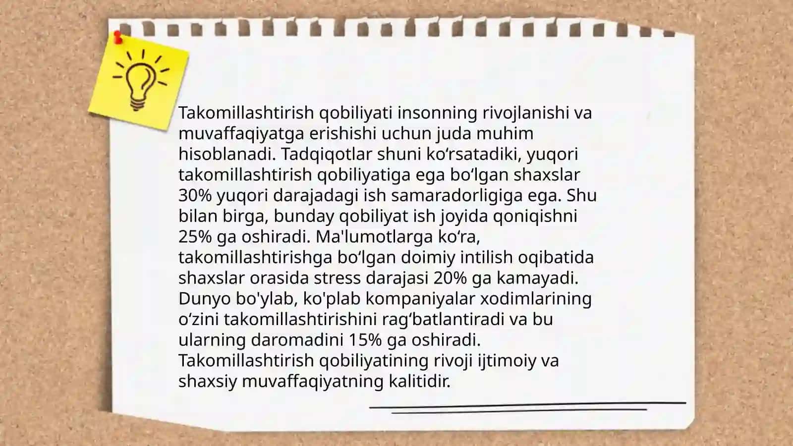 Kasbiy kompetentlikni takomillashtirish qobilyatining o’rni 4