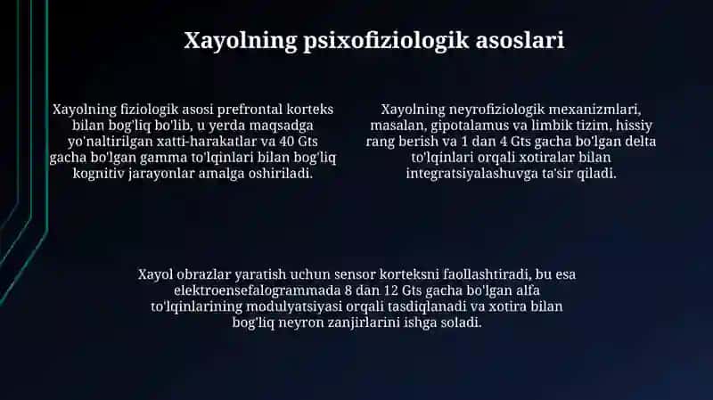 Xulq-atvorning psixofiziologik asosi 4