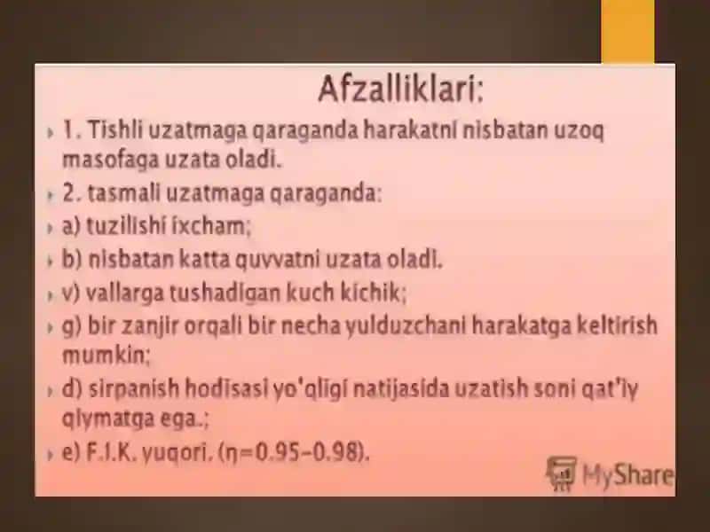 UZATMALAR TURKUMLANISHI 4
