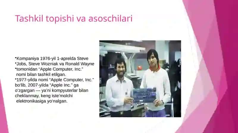 Apple Inc. kompaniyasi haqida to‘liq ma’lumot 4