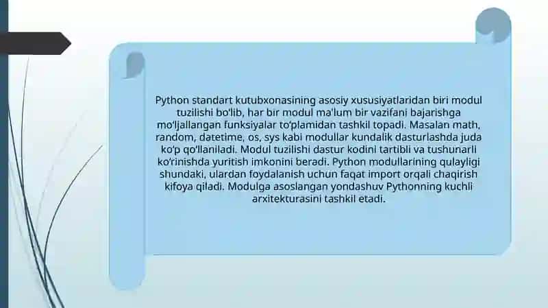 PYTHON STANDART KUTUBXONASI 4