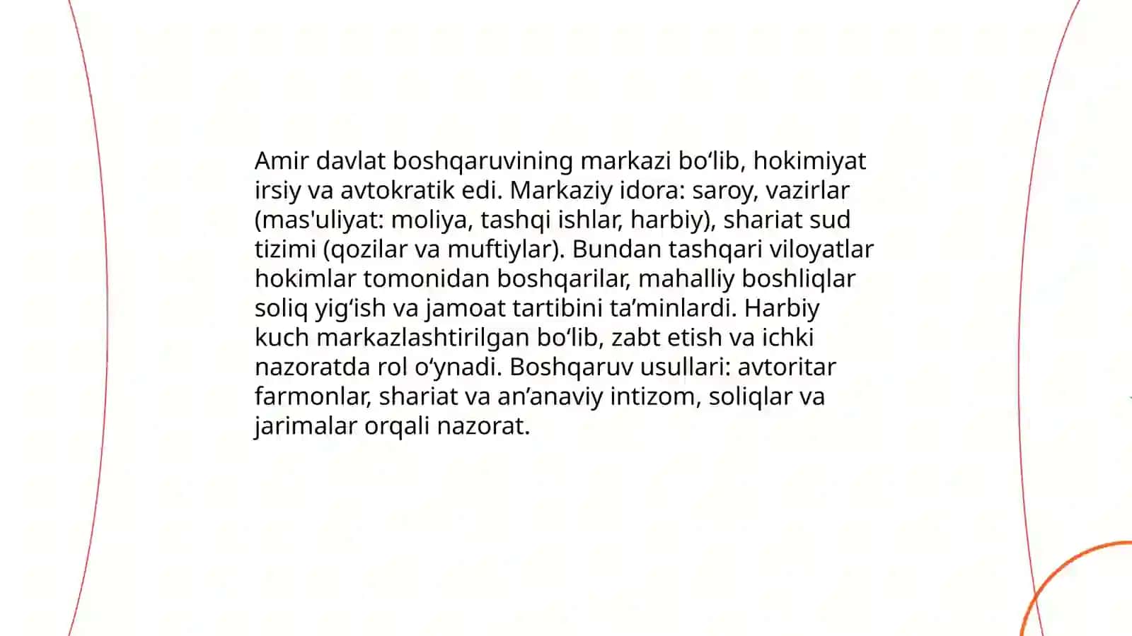 Buxoro xonligi Buxoro amirligi haqida 4