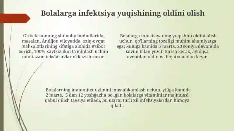 Ichak infeksiyalari va ota xavfli infeksiyalar 4