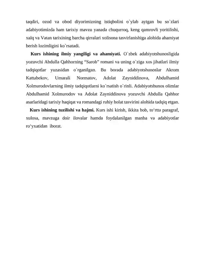 “ O‘tmishdan ertaklar “ qissasida davr va shaxs talqini 4