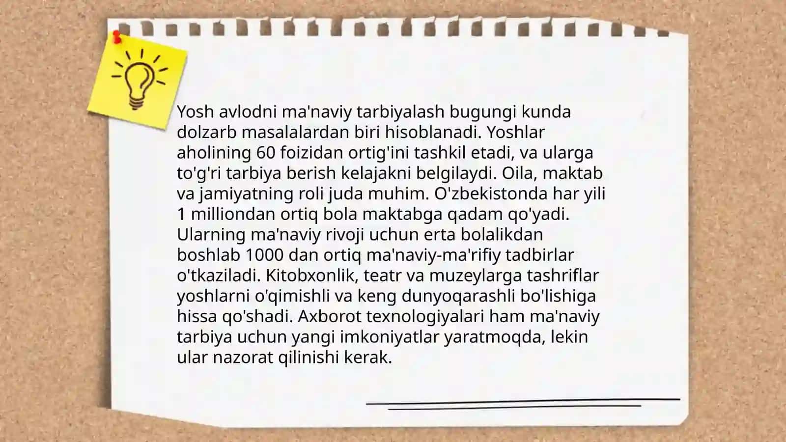 Globallashuv davri ma'naviy tarbiyasining o'ziga xosligi 4