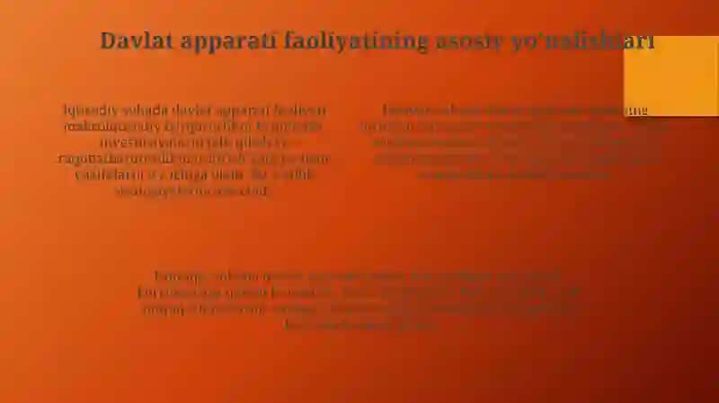 Davlat apparati faoliyatining mohiyati va vazifalari 4