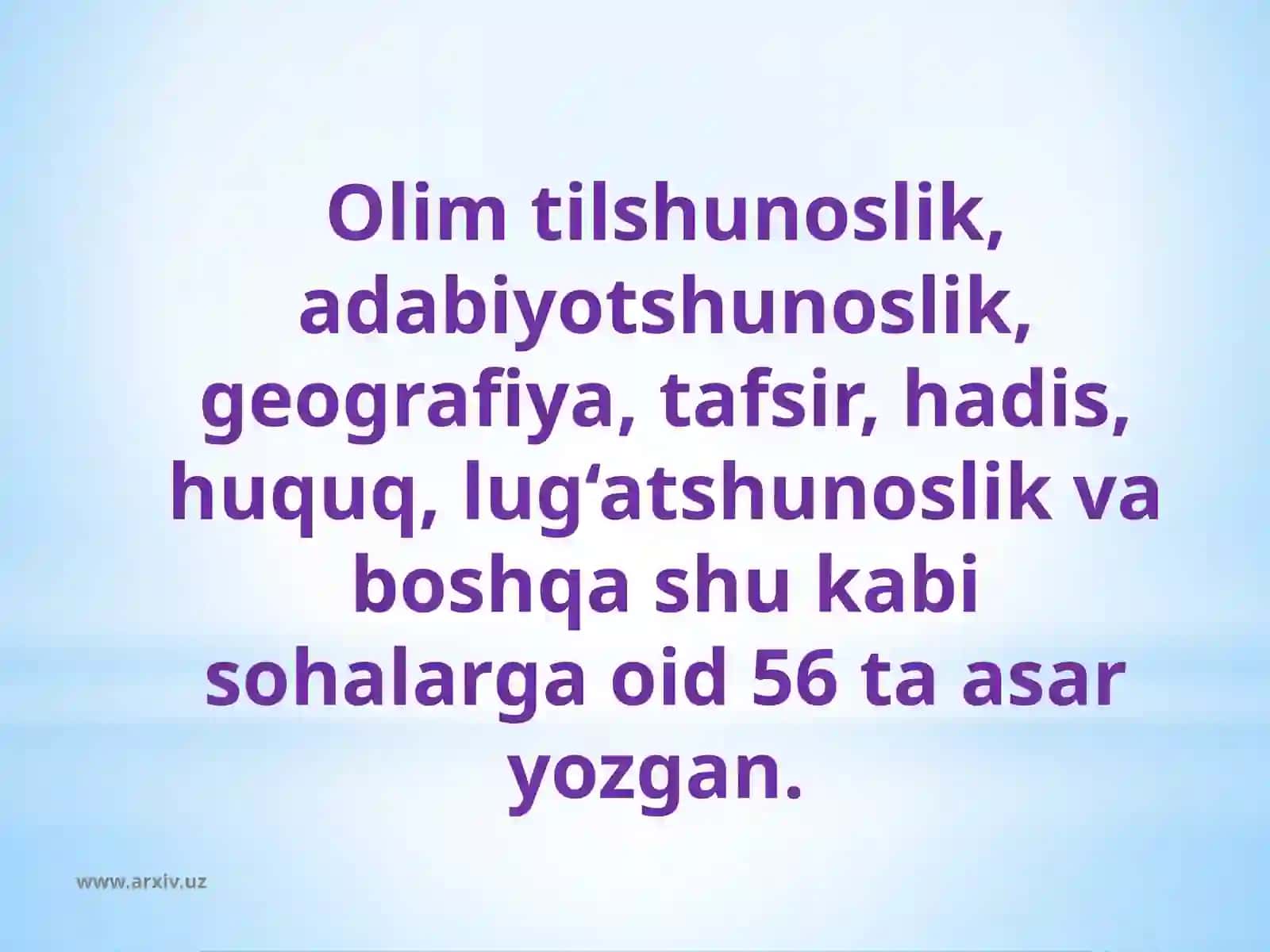 Abulqosim MahmudAz-zamahshariy(1075 - 1144) 4