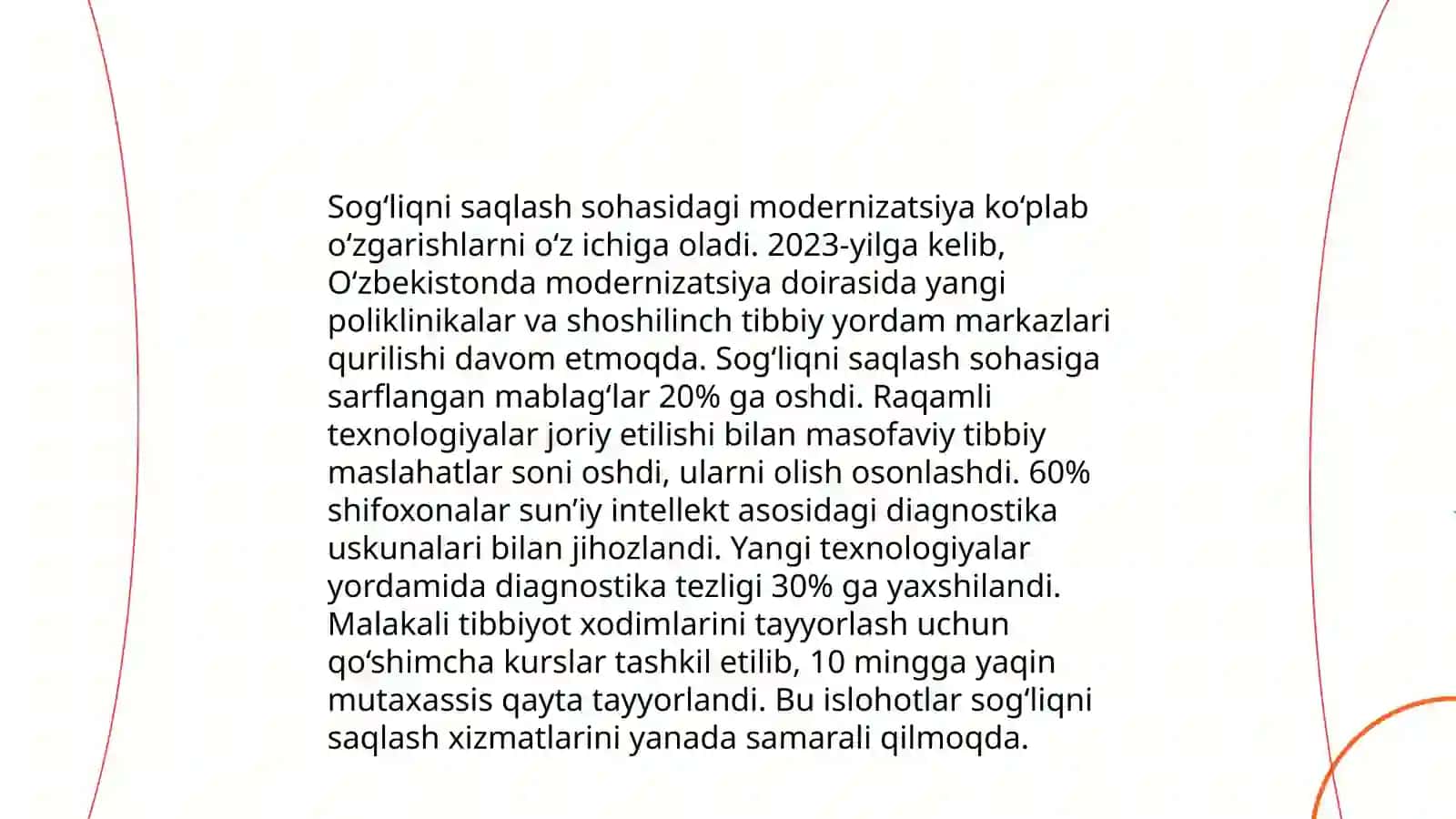 Ta'lim tizimida amalga oshirilayotgan islohotlar 4