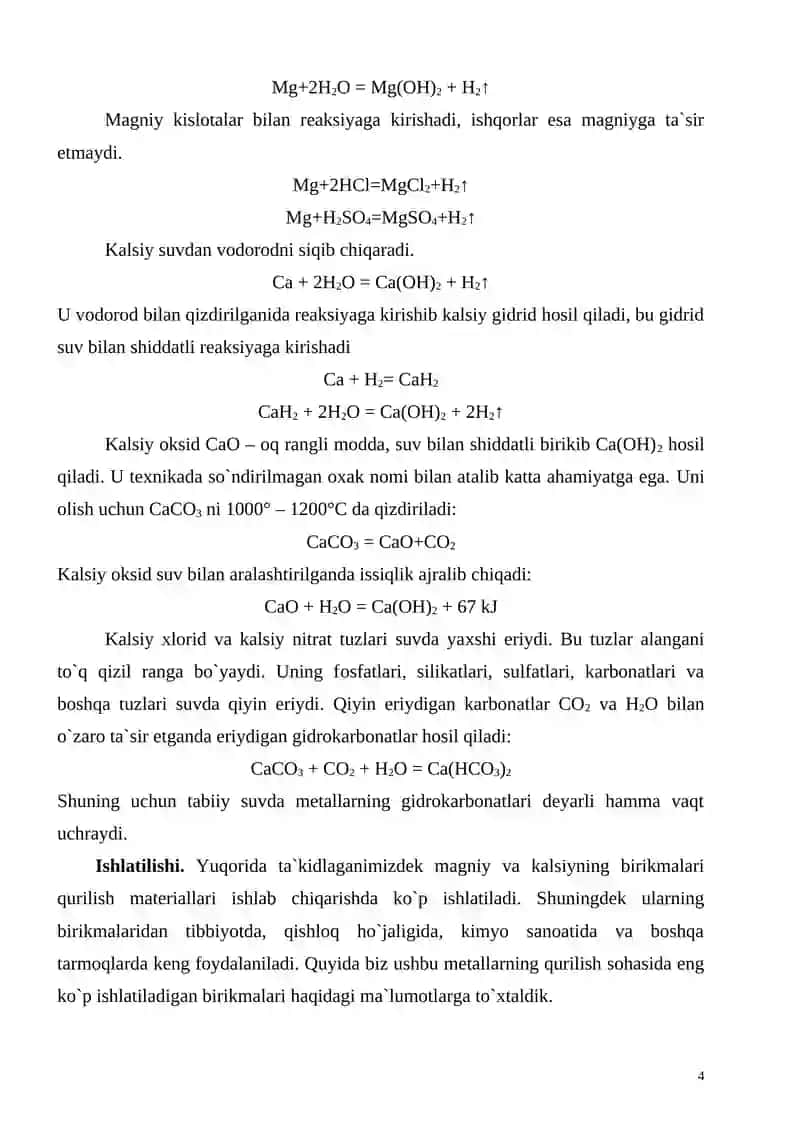 Davriy SISTЕMANING II A GURUH ELЕMЕNTLARI 4