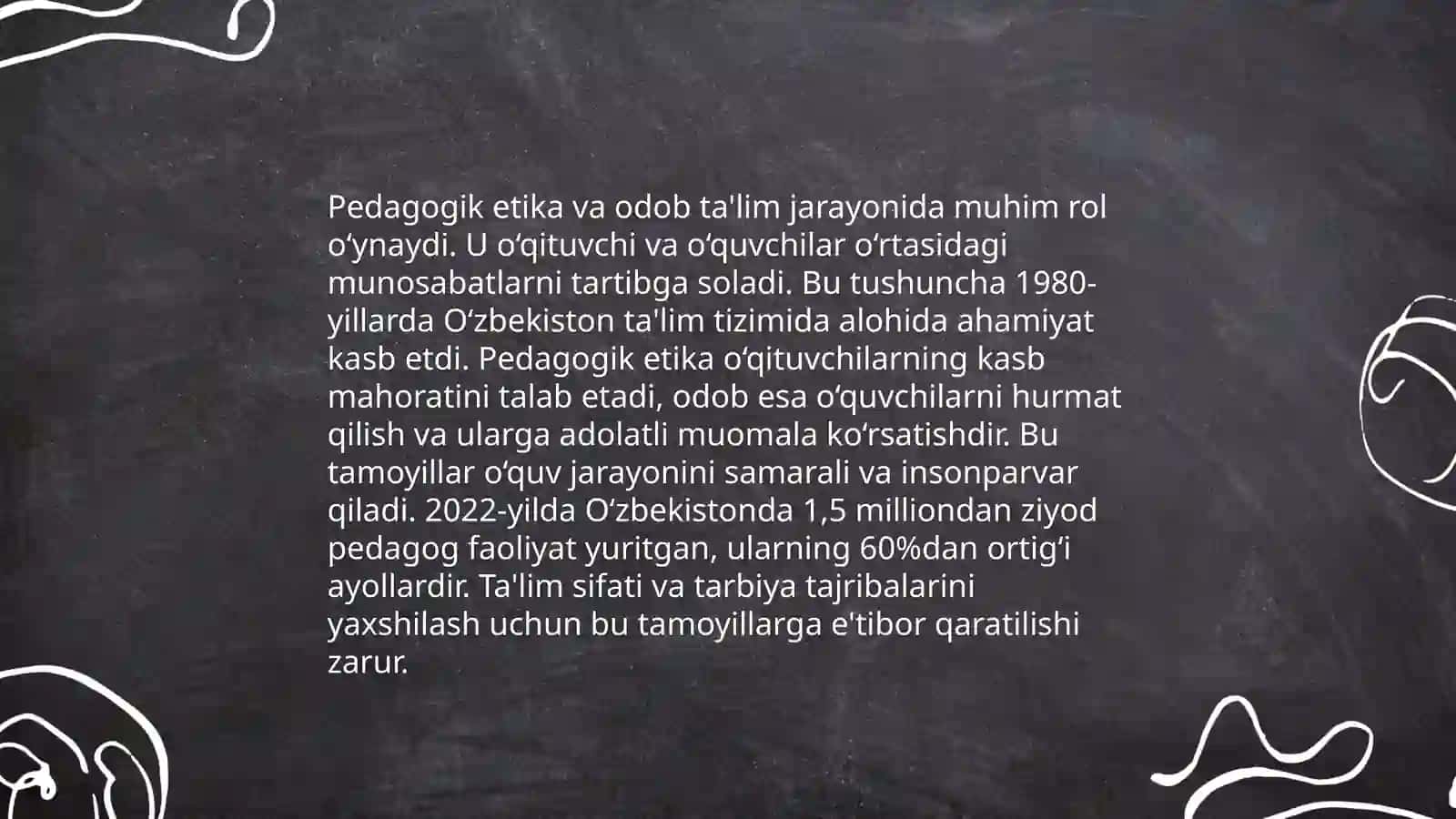 O'qituvchilik kasbining umumiy madaniy tizimi 4