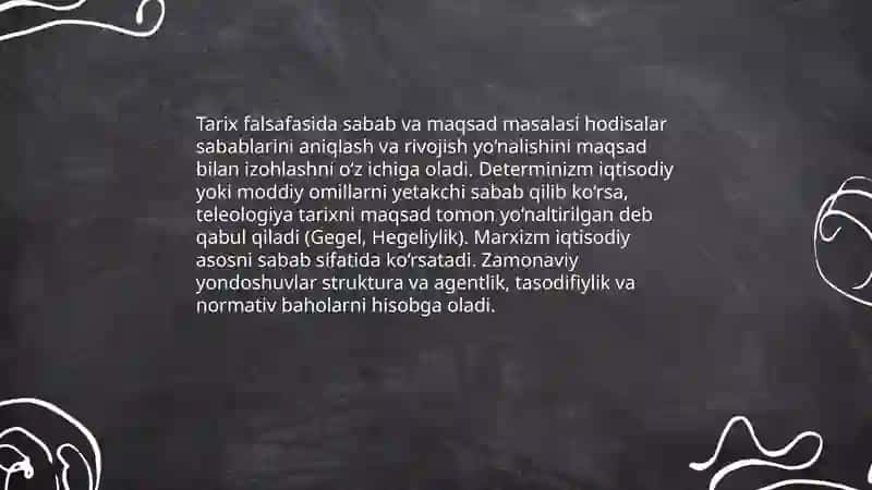 Jamiyat falsafasi. Tarix falsafasi, sivilizatsiya va madaniyat 4