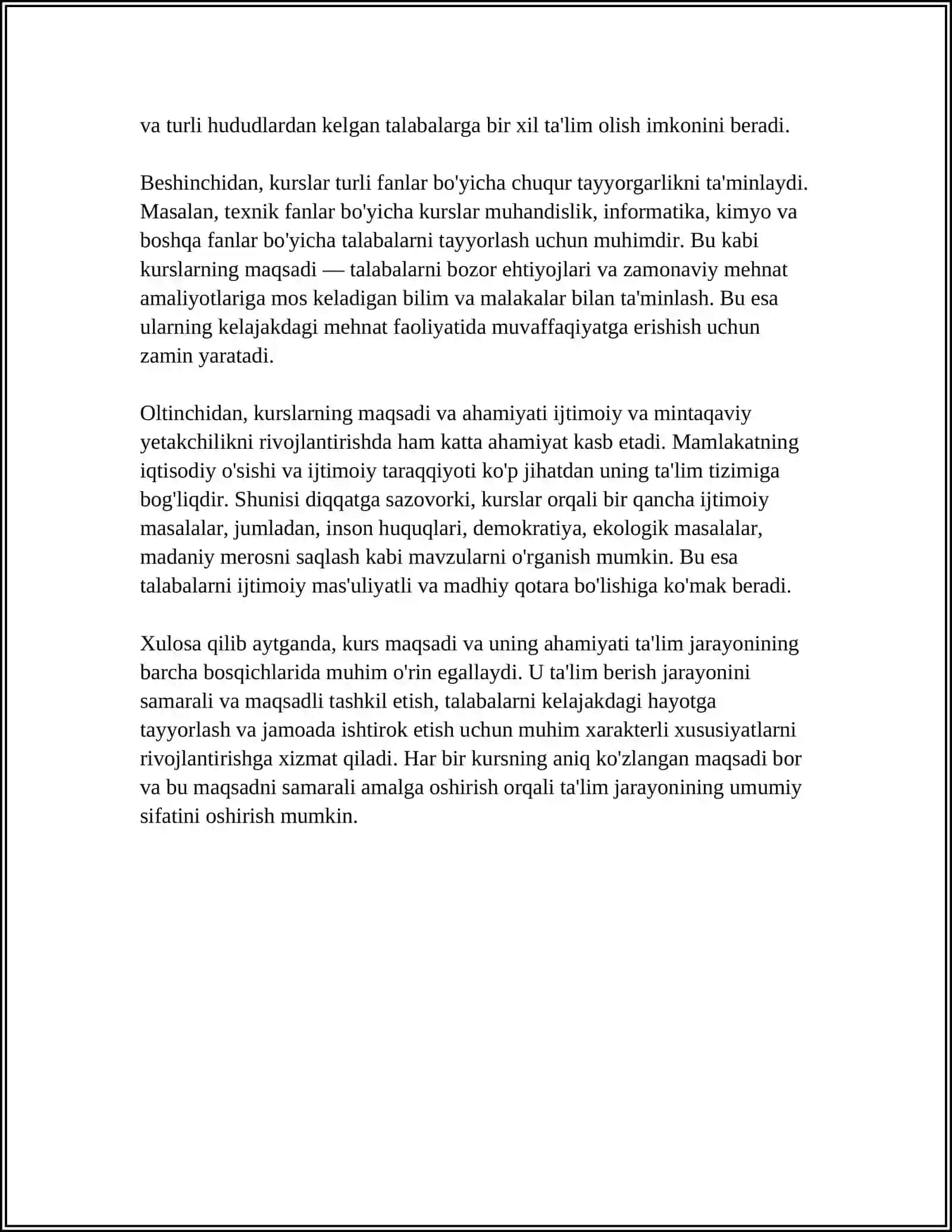 KURSNI MAQSADI VA VAZIFALARI 4