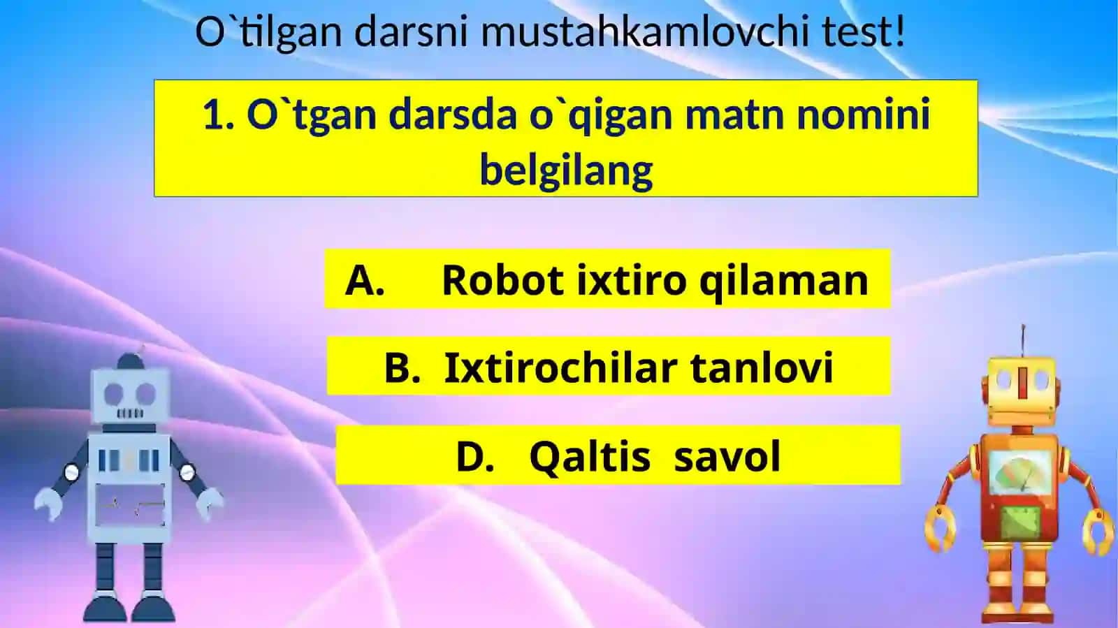 Robotix tiroqilaman 4