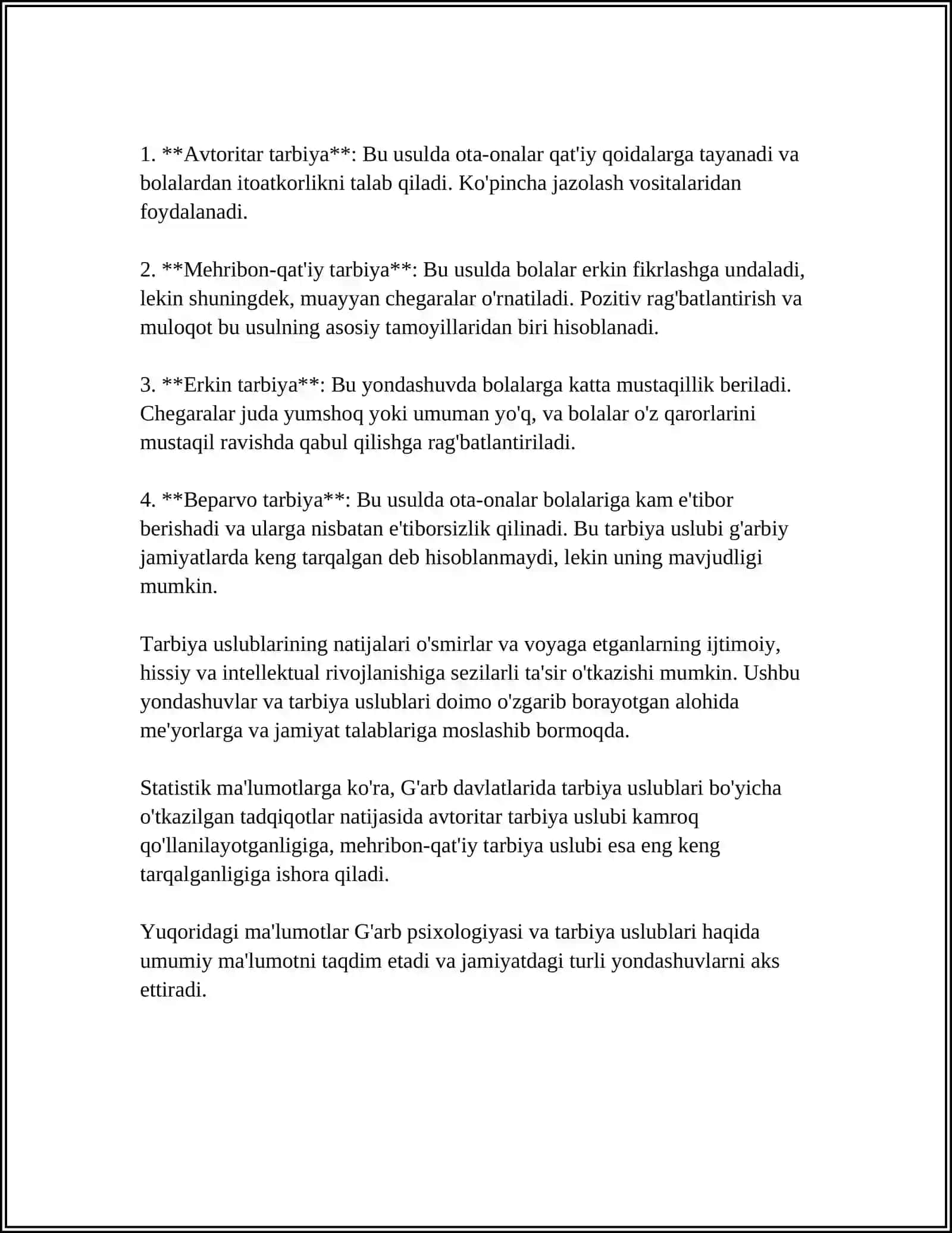 G'ARB OLIMLARNING PEDAGOGIKA VA PSIXOGIYA QARASHLARI 4