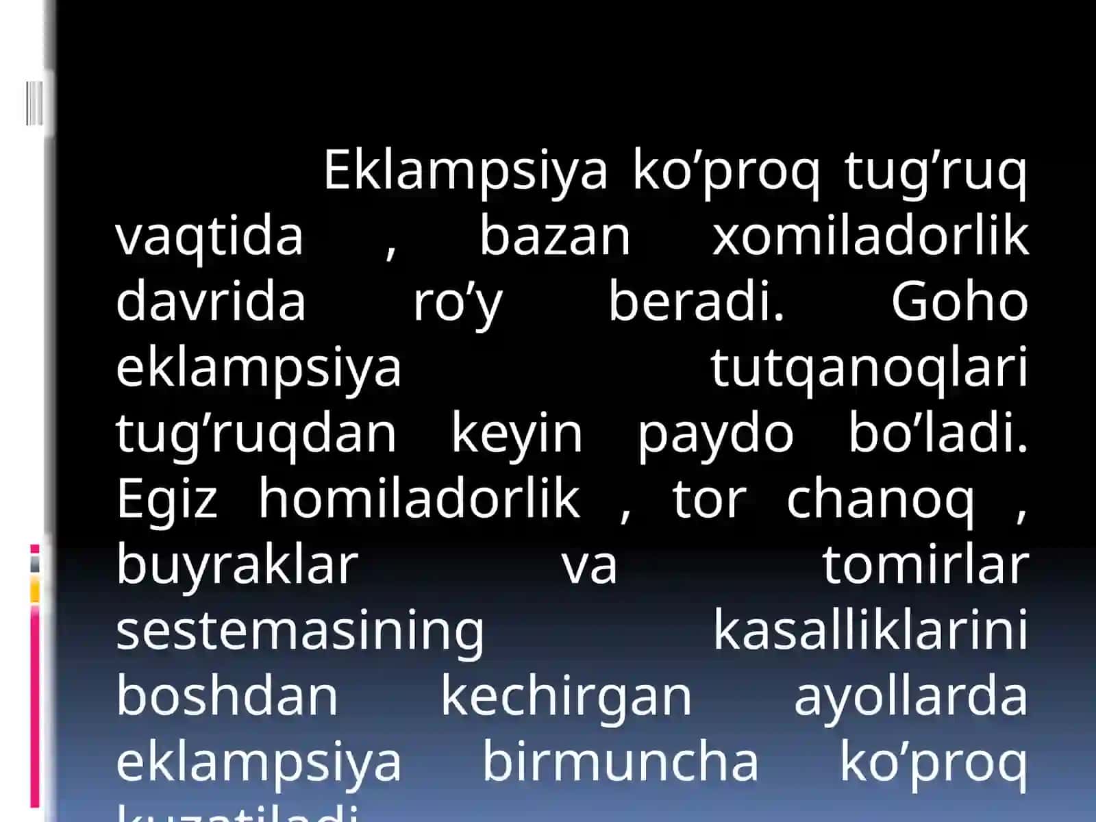 Buyrak eklampsiyasida kechiktirib bo’lmaydigan yordam asoslari 4