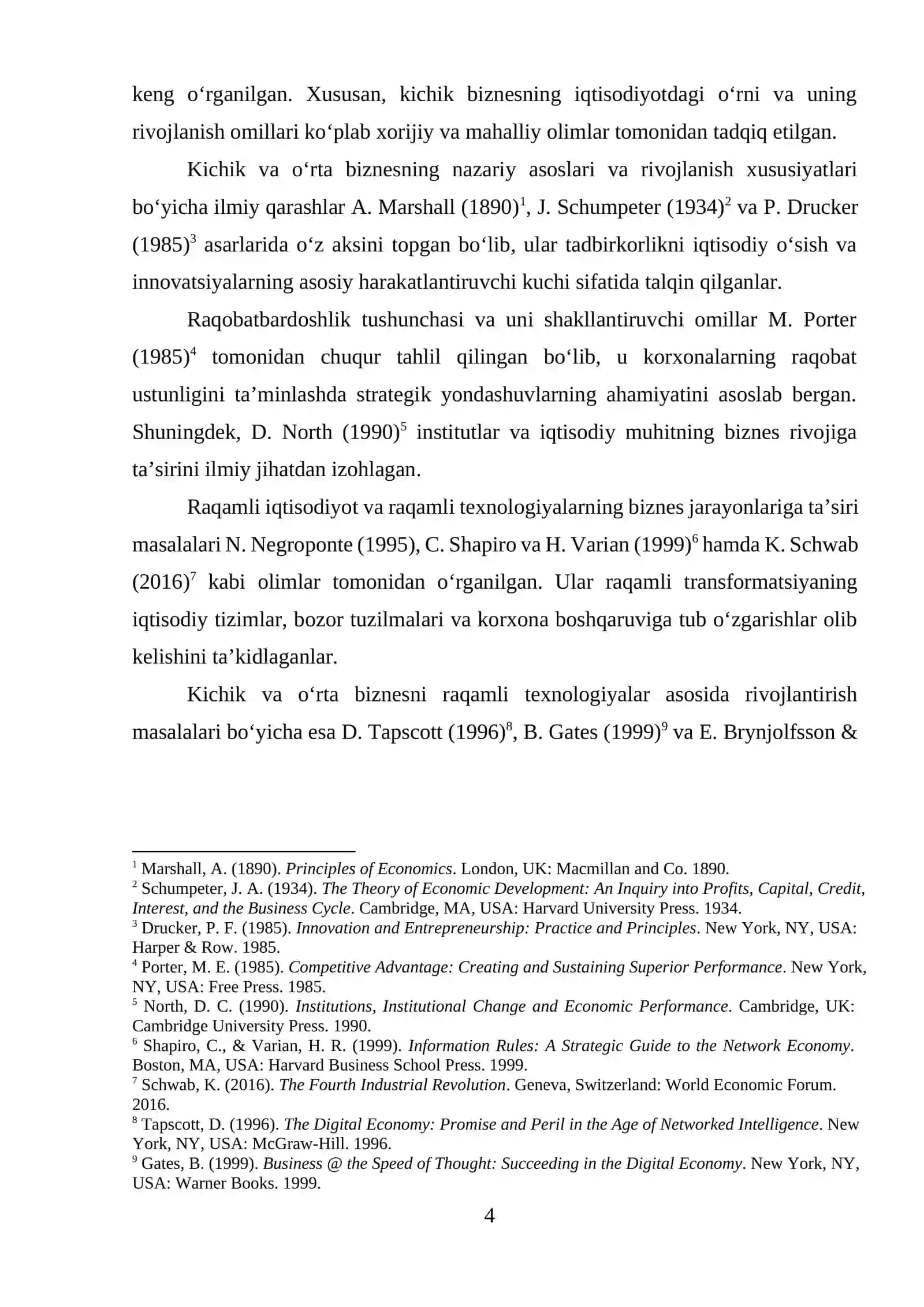 Raqamli texnologiyalar asosida kichik va o‘rta bizneslarni raqobatbardoshligini oshirish yo‘llari 4