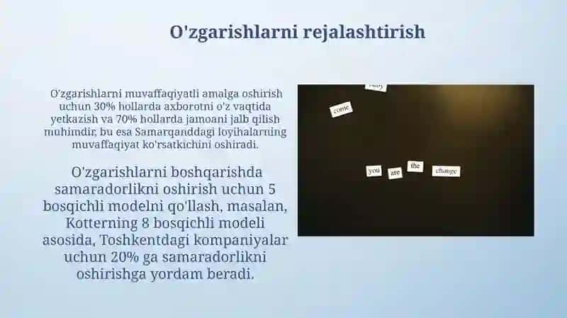 Qiziqishdor tomonlar bilan ishlash 4