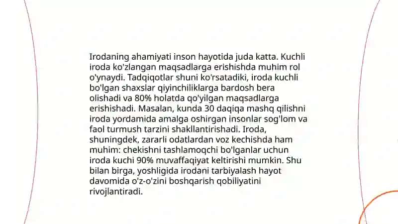 Iroda haqida tushuncha 4