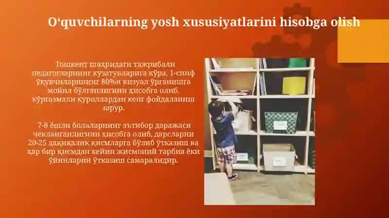 Boshlangʻich sinflarida tarbiya darslarini tashkil etish 4