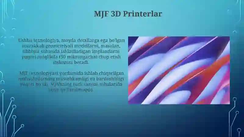 Material Jetting 3D Printerlar 4