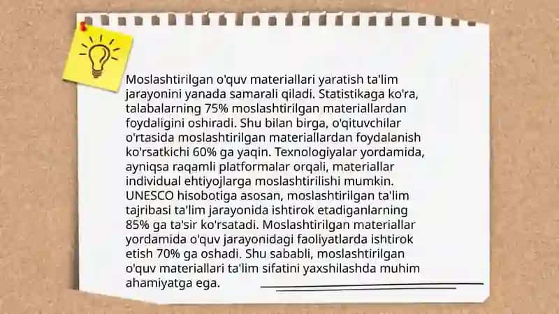 Nogironligi bo'lgan o'quvchilar bolan ishlash texnologiyalarini shakllantirish usuli 4