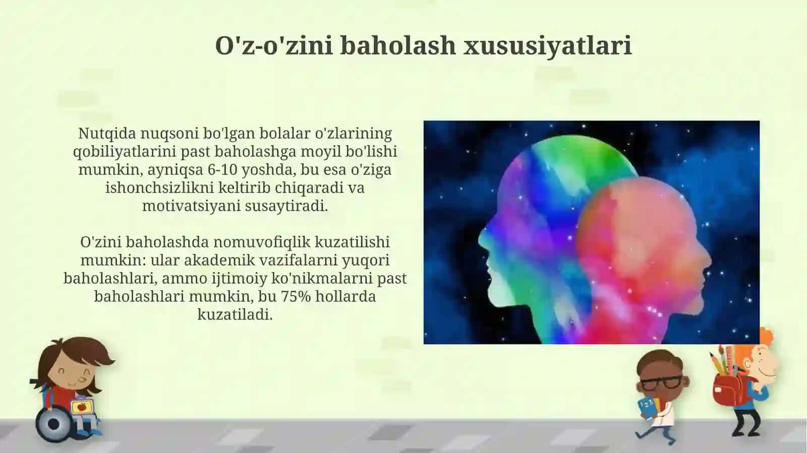 Ovoz buzilishlarida kamchiligi boʻlgan bolalarning psixologik xususiyatlari 4