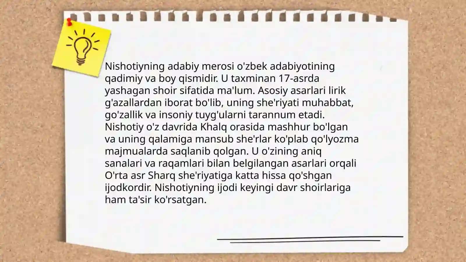 Muhammadniyoz Nishotiy hayoti va ijodi 4