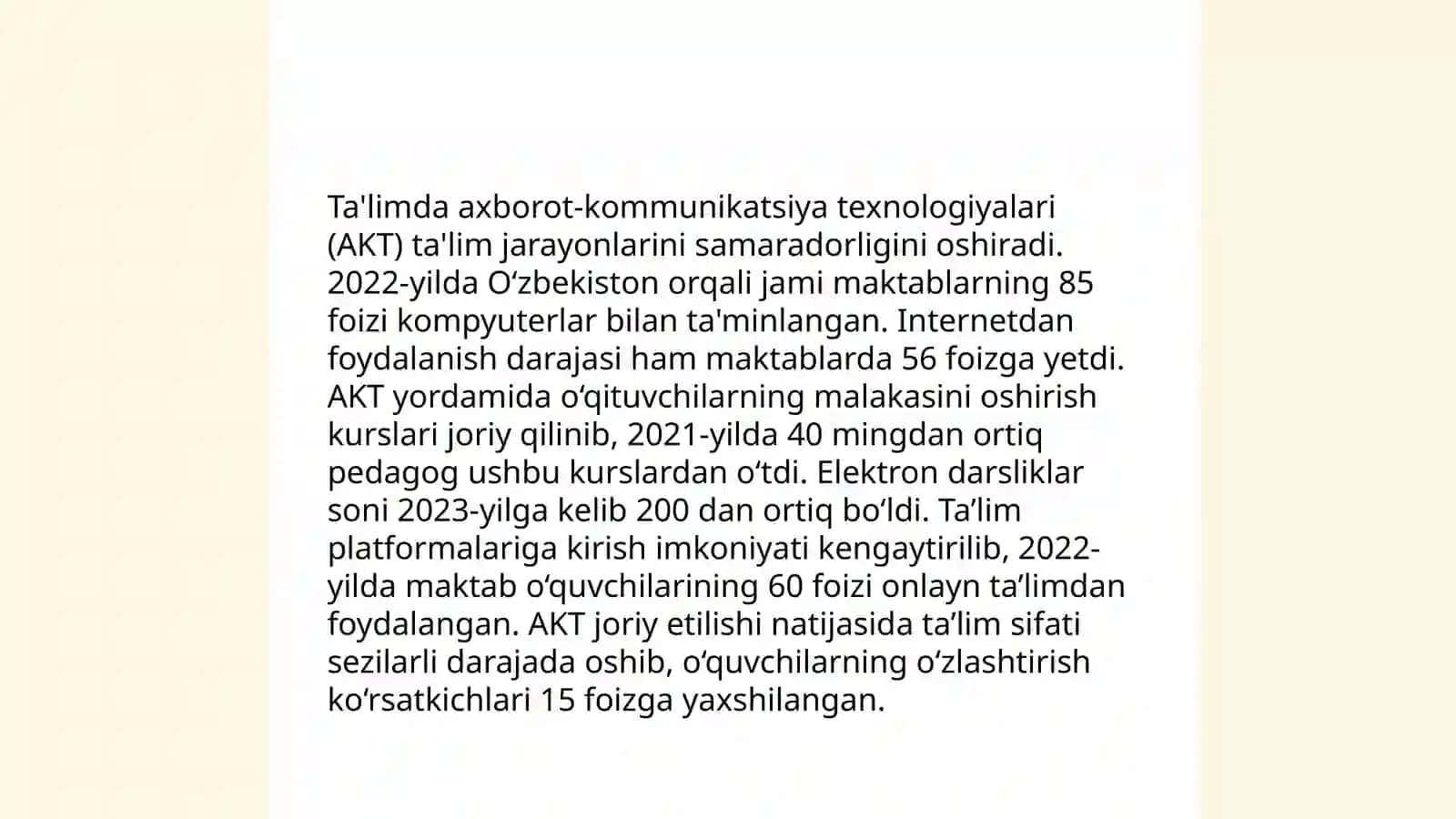 Óqitishni texnologiyalashtirishda metod va vositalar 4