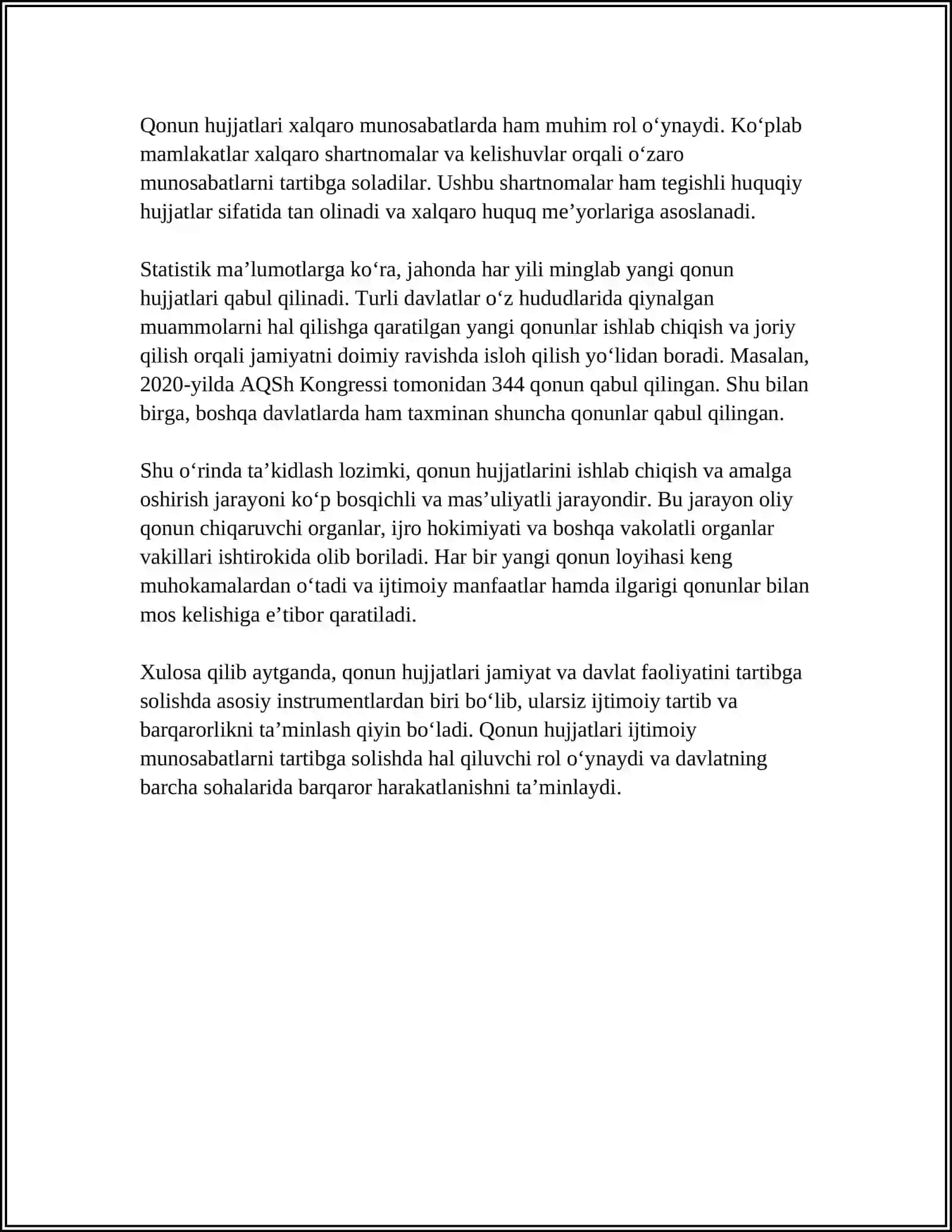 QONUNOSTI NORMATIV HUJJATLARINING YURIDIK TEXNIKASI 4
