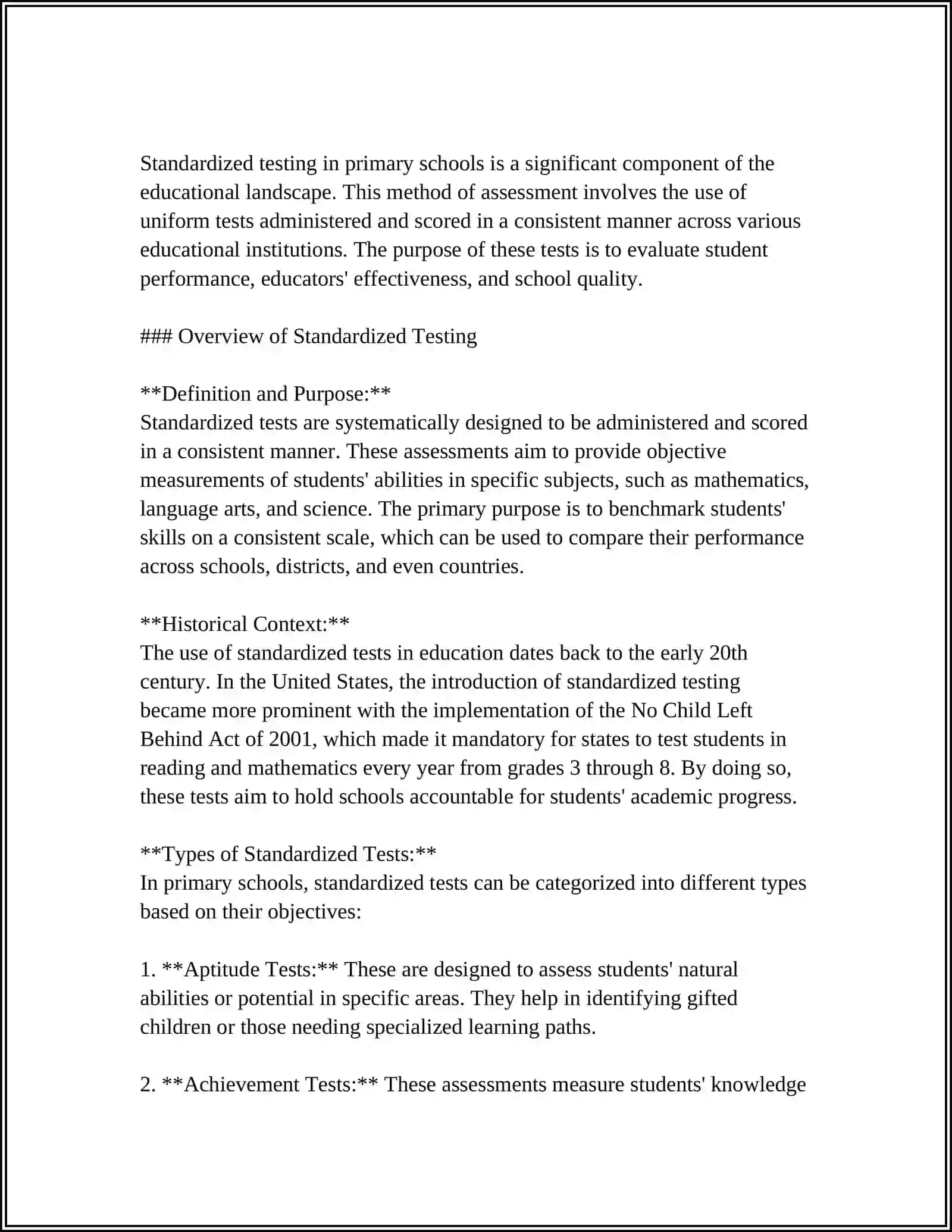 THE IMPACT OF STANDARDIZED TESTING ON COMPENSATORY COMPETENCE IN PRIMARY SCHOOL LEARNERS 4