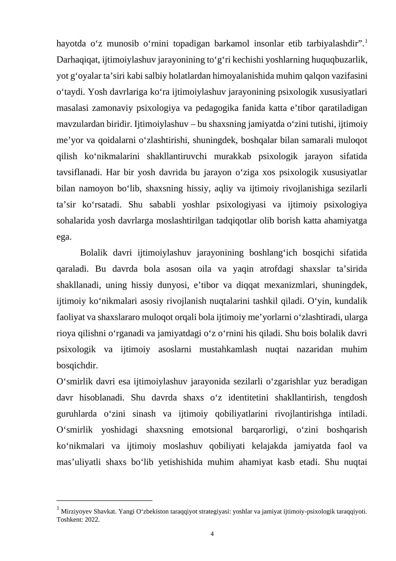 Yosh Davrlariga Ko‘ra Ijtimoiylashuv Jarayonining Psixologik Xususiyatlari 4