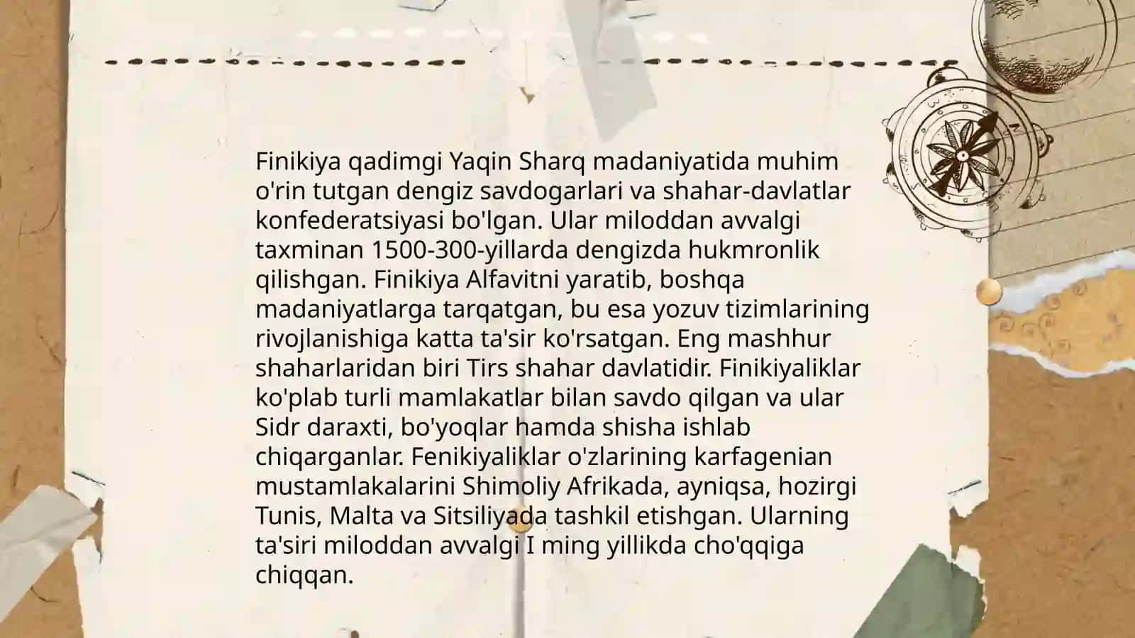 Finikiya va Suriya tarixi 4