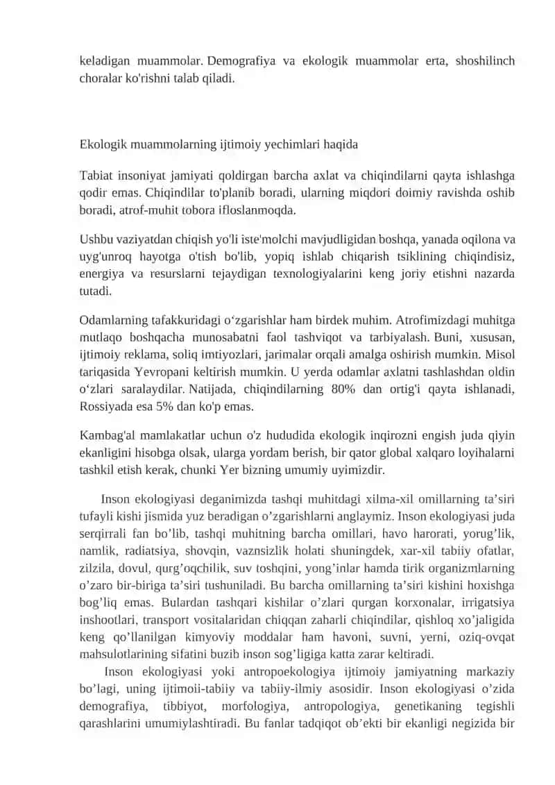 Abeli geografiyasi va demografiya asoslari 4