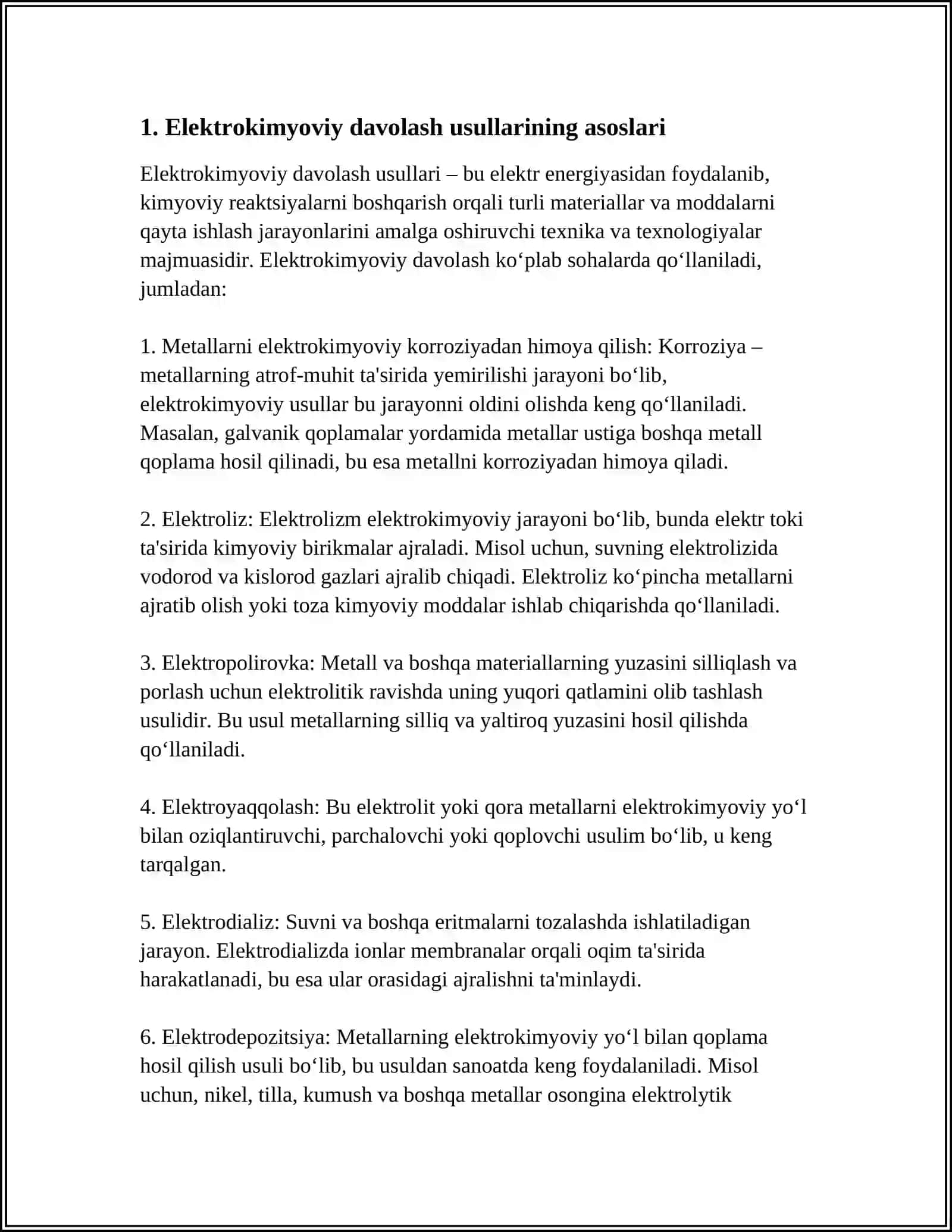 ELEKTROKIMYOVIY DAVOLASH VA DIAGNOSTIKA USULLARI 4