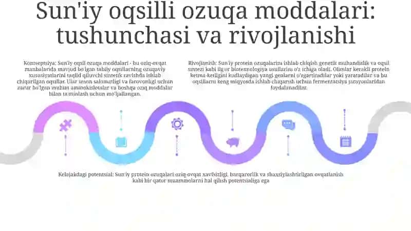 Su'niy Oqsil Oziqa Moddalarining Ishlab Chiqilishi Va Kelgusidagi Imkonyatlari 4