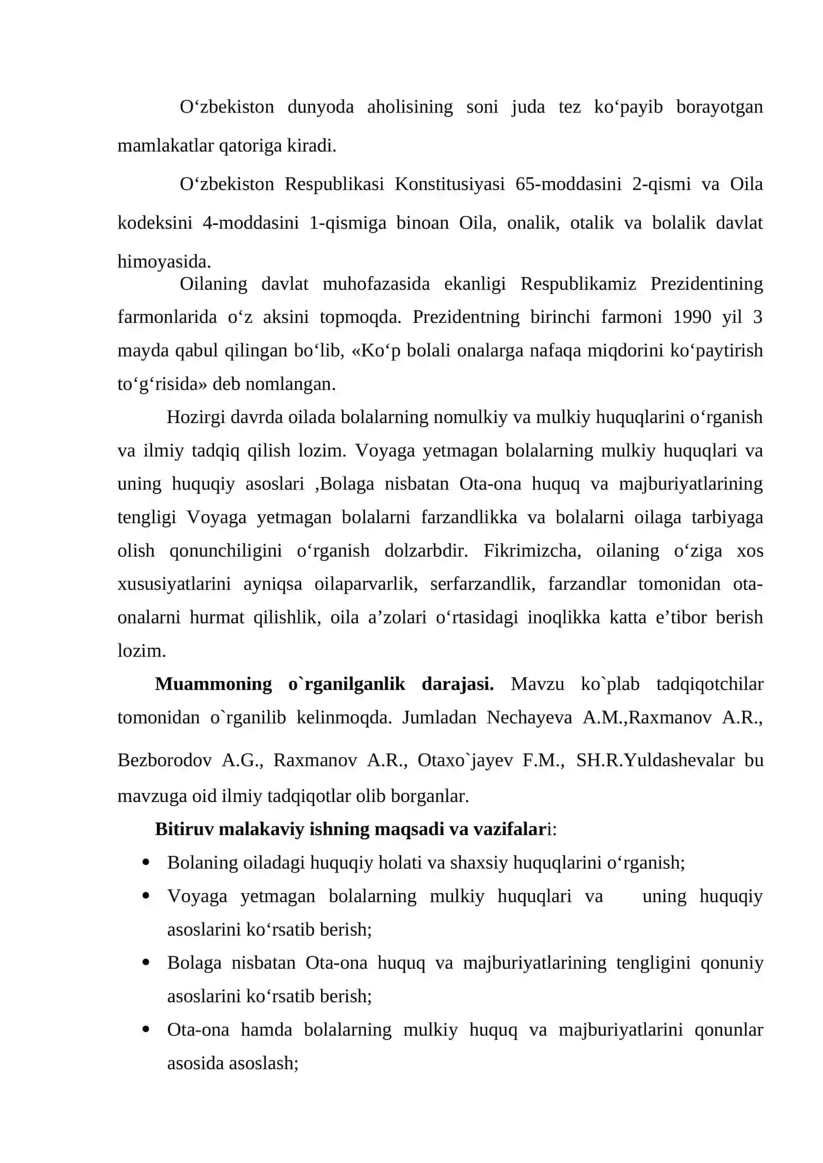 Voyaga yetmaganlarning shaxsiy nomulkiy huquqlari 4