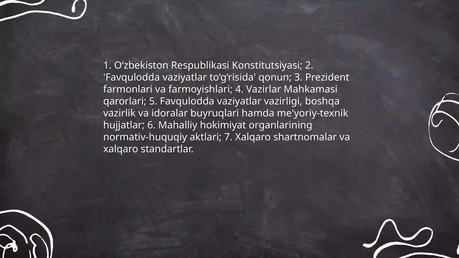 Favqulodda vaziyatlarda fuqaro muhofazasining vazifalari 4