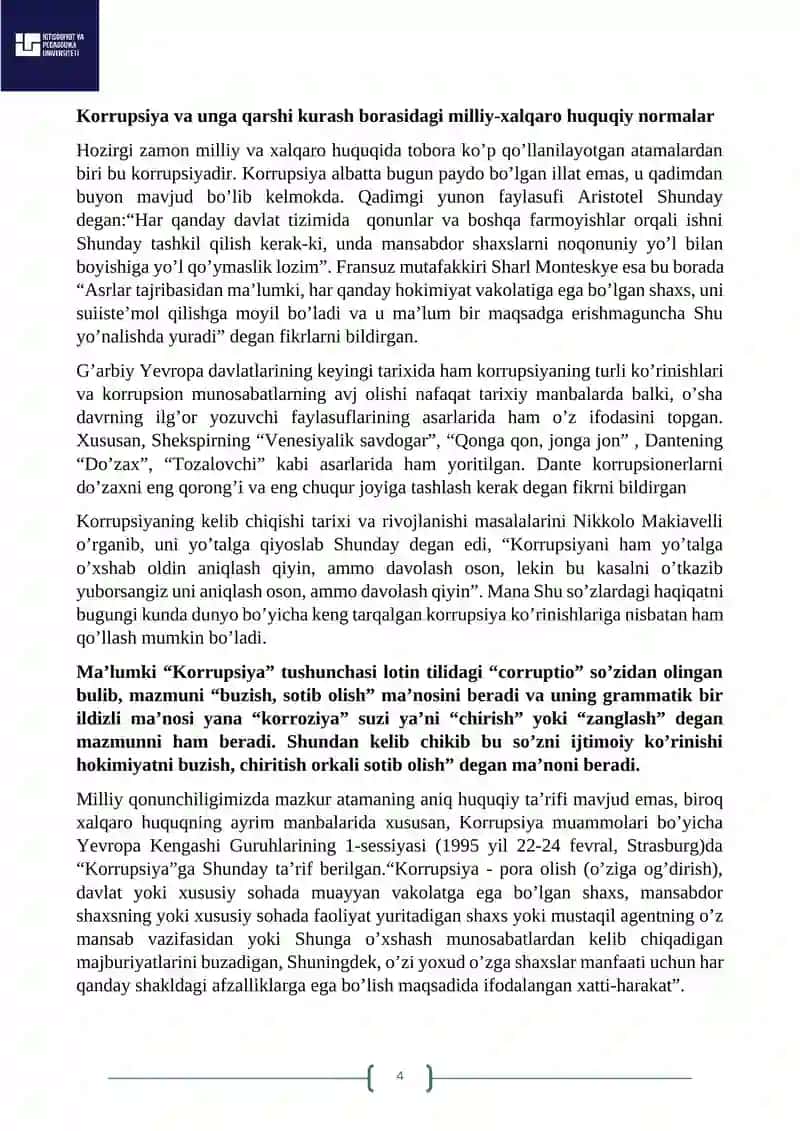 Korrupsiyaga qarshi kurashning jahon tajribasi 4