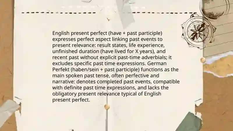 Verbal categories in contrastive perspective 4