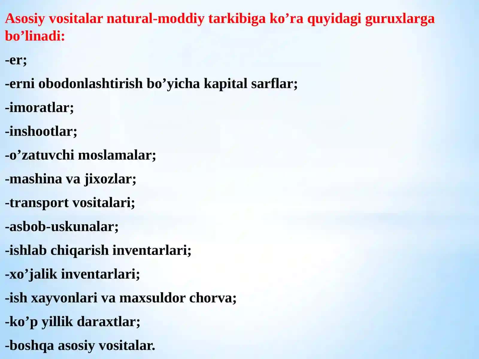 ASOSIY VOSITALAR VA NOMODDIY AKTIVLAR HISOBI 4